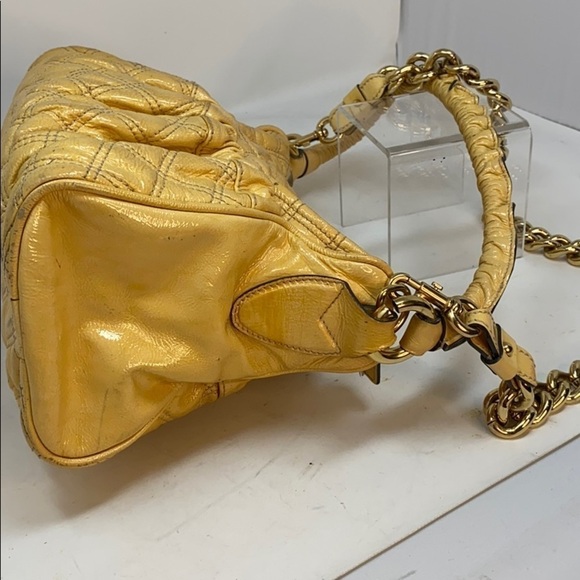 Marc Jacobs Julianne Yellow Patent Leather Bag - Picture 11 of 16
